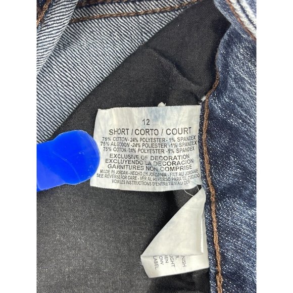 Nine West Women's Jeans Med Wash High Rise Denim Jeans Size 12 Short 30 Waist - Picture 7 of 12